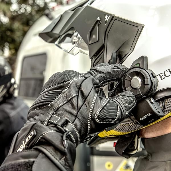 SENA Sena 30K Motorcycle Bluetooth Headset: HD Speakers, Mesh Communication, Black - Single Pack - View 7 of 7