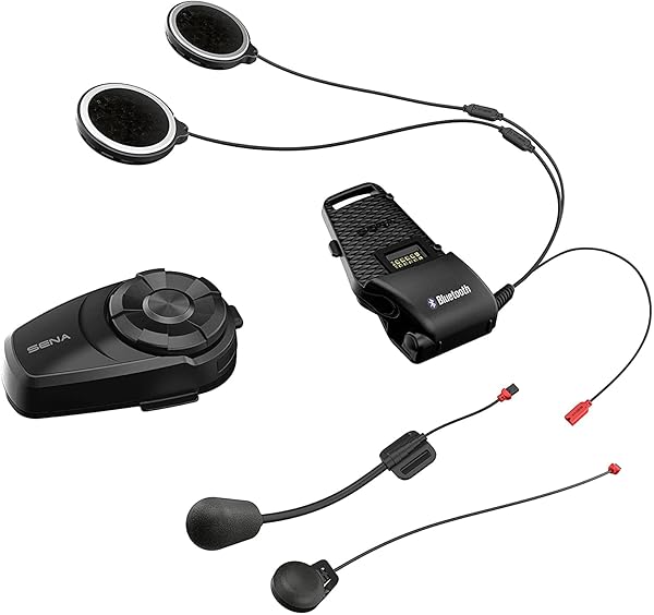 SENA Top Sena 10S Motorcycle Bluetooth Headset: Ultimate Communication System for Riders - View 7 of 9