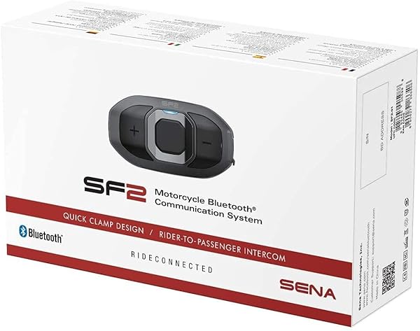 SENA Buy Sena SF2 Motorcycle Bluetooth Communication System - Dual Speakers, Dual Pack for Clear Riding Conversations - View 3 of 6