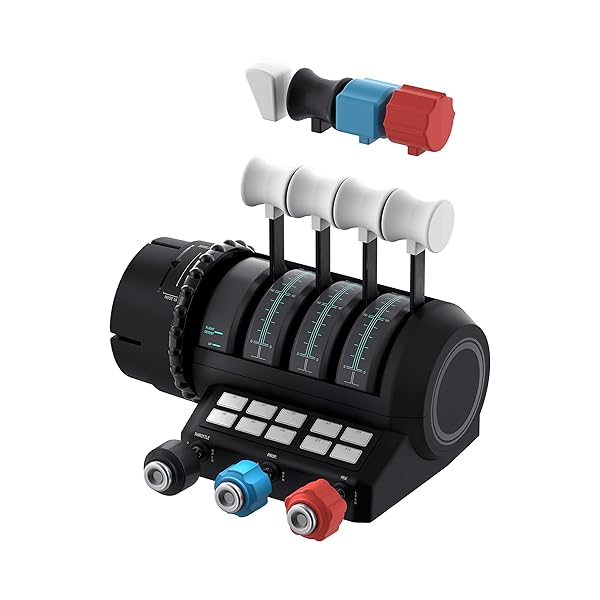 Turtle Beach Ultimate Turtle Beach VelocityOne Flight Control System for Xbox & PC - Yoke, Throttle, Trim & Rudder Controls - View 3 of 8