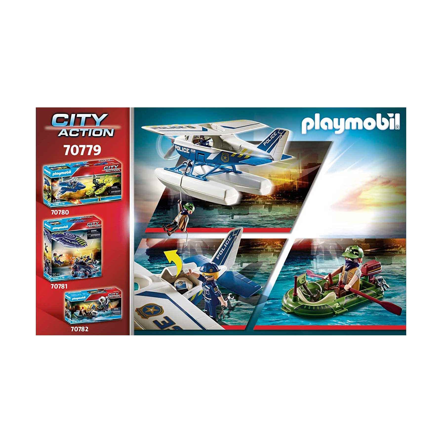 Playmobil Playmobil Police Seaplane Toy for Kids Fun and Adventure in Water Play Activities - View 5 of 5