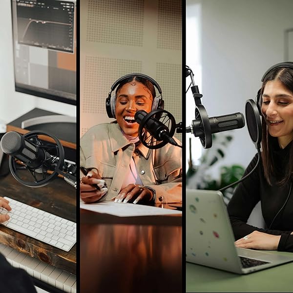 blucoil Blucoil Beyerdynamic PRO X M70 Dynamic Microphone Bundle with XLR Cable and Acoustic Foam Isolation Panels - View 5 of 9