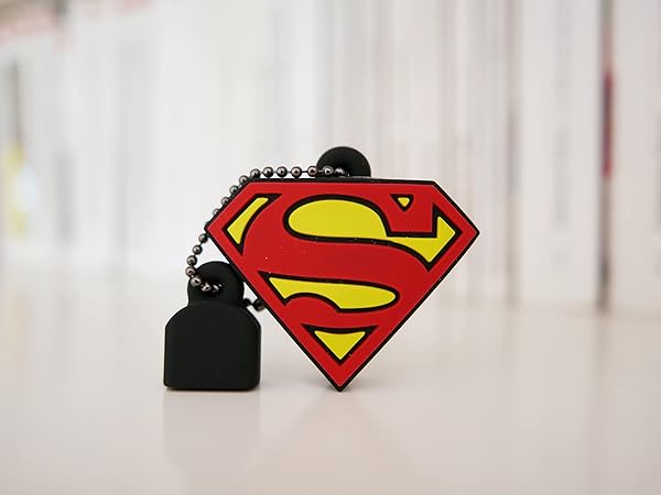 Emtec EMTEC 32GB Superman DC Comics USB Drive - 3D Soft Touch Collector's Edition - View 4 of 5