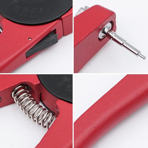 LIUCOGXI Blank 100 Sets Cattle Ear Tag Kits with Applicator for Livestock Pig Cow Dog Blue - View 9 of 10