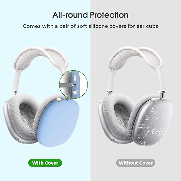 ProCase ProCase Hard Case for New AirPods Max, Travel Carrying Headphone Case with Silicone Earpad Cover &amp; Mesh Pocket, AirPods Max Protective Portable Storage Bag -Navy - View 2 of 7