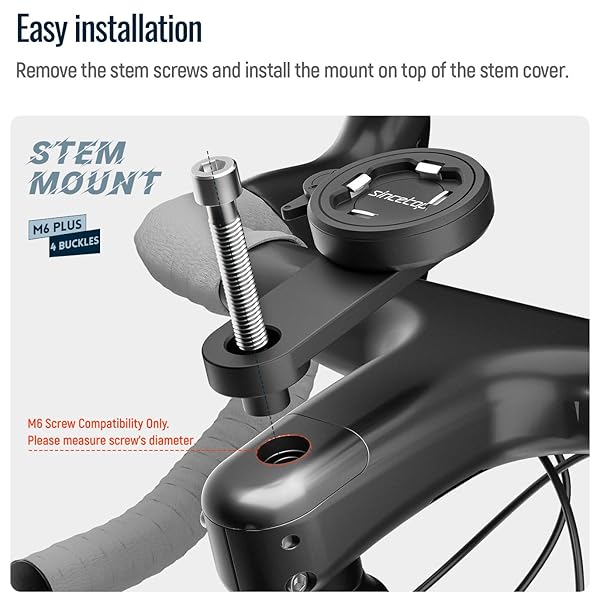 sincetop Sincetop Bike Phone Mount Universal Aluminum Handlebar Clamp for Mountain and Road Bicycles Quick Attach Release Series C-2nd Gen - View 5 of 11