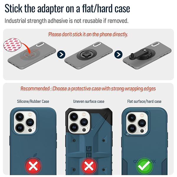 sincetop Sincetop Bike Phone Mount Universal Aluminum Handlebar Clamp for Mountain and Road Bicycles Quick Attach Release Series C-2nd Gen - View 10 of 11