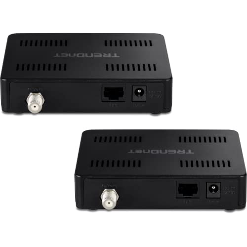 TRENDnet TRENDnet MoCA 2.5 Ethernet Over Coax Adapter 2-Pack - 1Gbps, Backward Compatible, Supports 16 Nodes - View 5 of 6