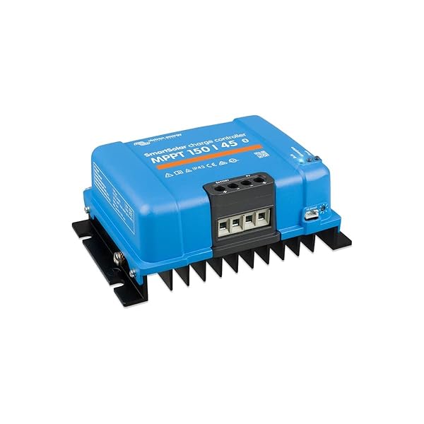 Victron Energy Victron Energy SmartSolar MPPT Charge Controller 150V 45A - Bluetooth Solar Panel Solution for 12/24/36/48V Systems - View 6 of 11