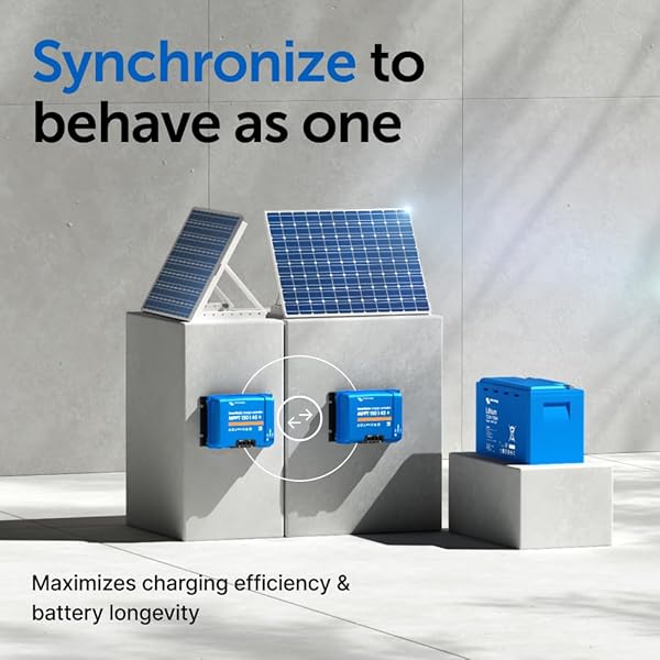 Victron Energy Victron Energy SmartSolar MPPT Charge Controller 150V 45A - Bluetooth Solar Panel Solution for 12/24/36/48V Systems - View 9 of 11