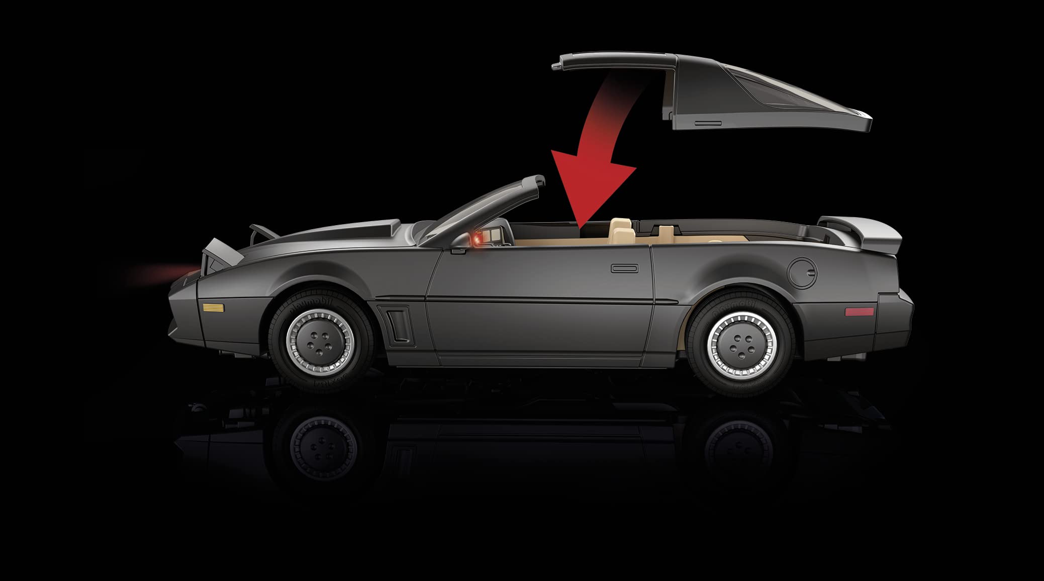 Playmobil PLAYMOBIL Knight Rider K.I.T.T Action Figure for Kids Fun and Adventure - View 3 of 9