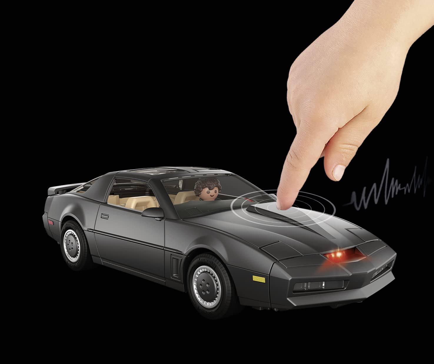 Playmobil PLAYMOBIL Knight Rider K.I.T.T Action Figure for Kids Fun and Adventure - View 4 of 9