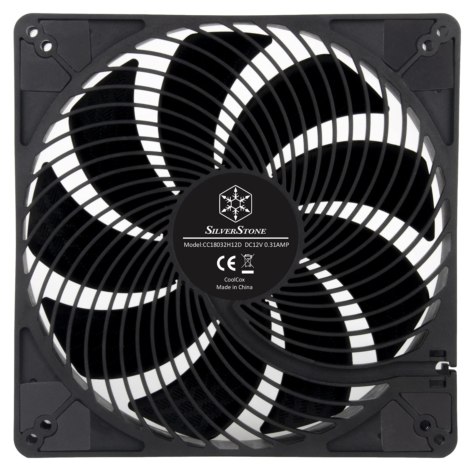 SilverStone Silverstone Air Penetrator 184i PRO High Performance 180mm Fan with Shark Force Technology for Optimal Cooling - View 3 of 9