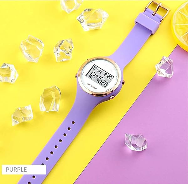 XCZAP XCZAP Purple Outdoor Sport Watch with Alarm Clock 5Bar Waterproof LED Digital Display - View 5 of 7