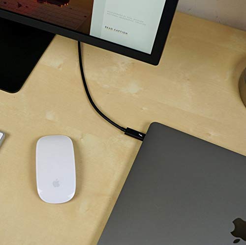 Pacroban Pacroban Fiber Optic USB Type-C to HDMI Cable 4K 60Hz Thunderbolt 3 Compatible Long 50 Feet - View 8 of 9