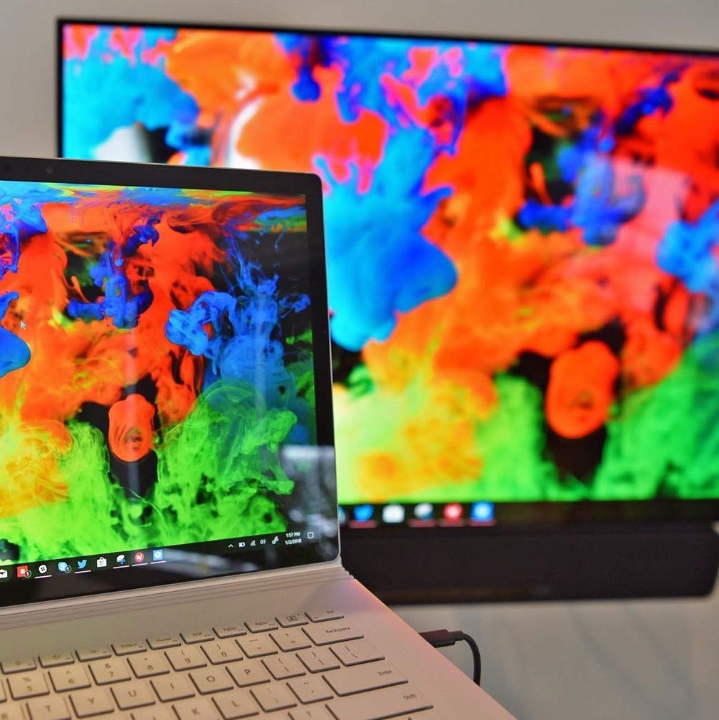 Pacroban Pacroban Fiber Optic USB Type-C to HDMI Cable 4K 60Hz Thunderbolt 3 Compatible Long 50 Feet - View 9 of 9