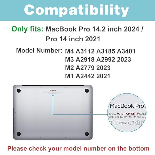 ProCase ProCase Heavy Duty Hard Shell Case for MacBook Pro 14 inch 2024 2023 2022 2021 with Fold Kickstand Khaki - View 4 of 9