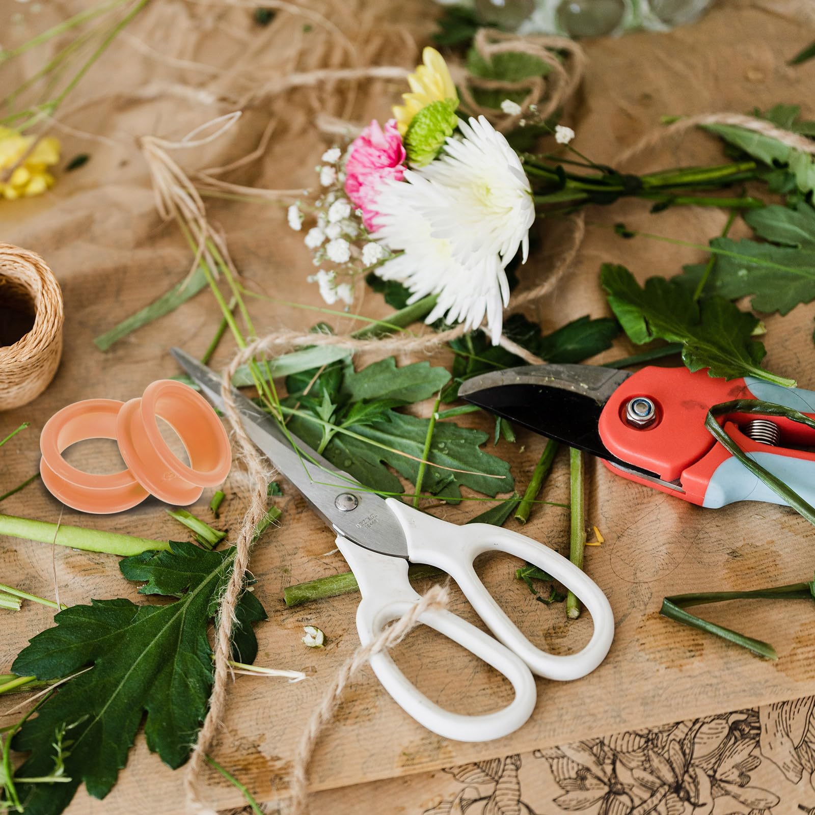 STOBOK Soft Silicone Scissors Finger Ring Inserts 6pcs Grooming Shears Thumb Protectors for Hair Cutting Barber Accessories - View 9 of 9