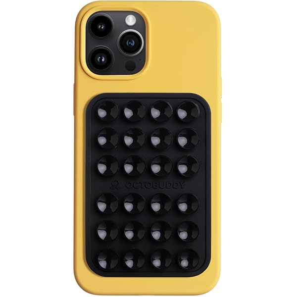 OCTOBUDDY OctoBuddy Silicone Suction Phone Case - Hands-Free Mount for iPhone & Android - Strong Grip for Selfies & Videos - Darth Vader Design - View 2 of 8
