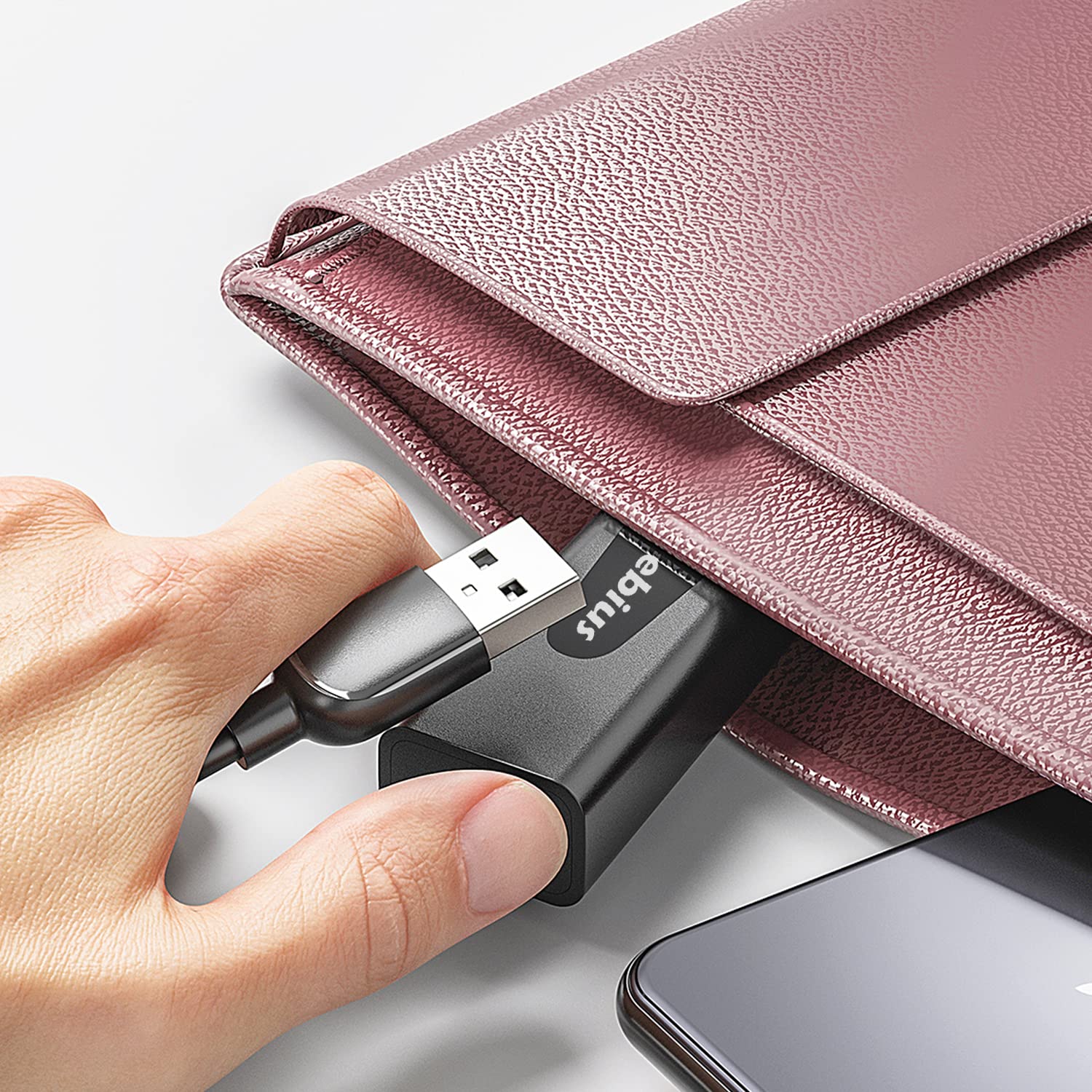 Tccmebius Tccmebius USB Ethernet Adapter USB 3.0 Gigabit LAN Network Adapter for Nintendo MacBook Surface Pro Windows and Mac Compatible - View 7 of 7