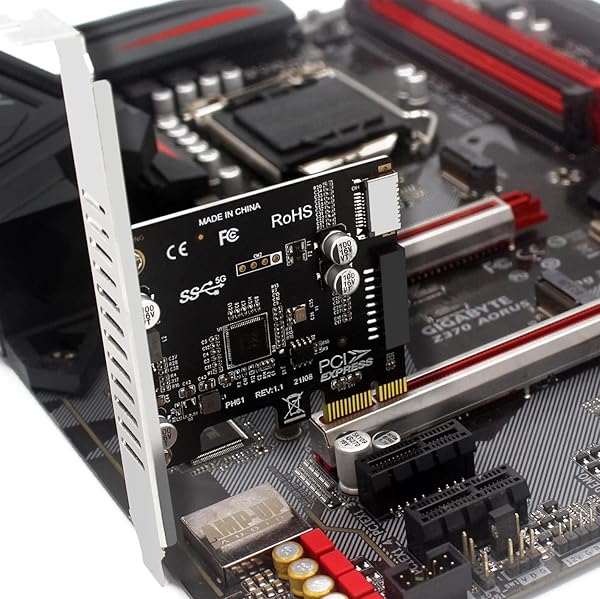 cablecc Upgrade Your PC: Cablecc 5Gbps Type-E USB 3.1 Front Panel & PCI-E 1X VL805 Adapter - View 6 of 10