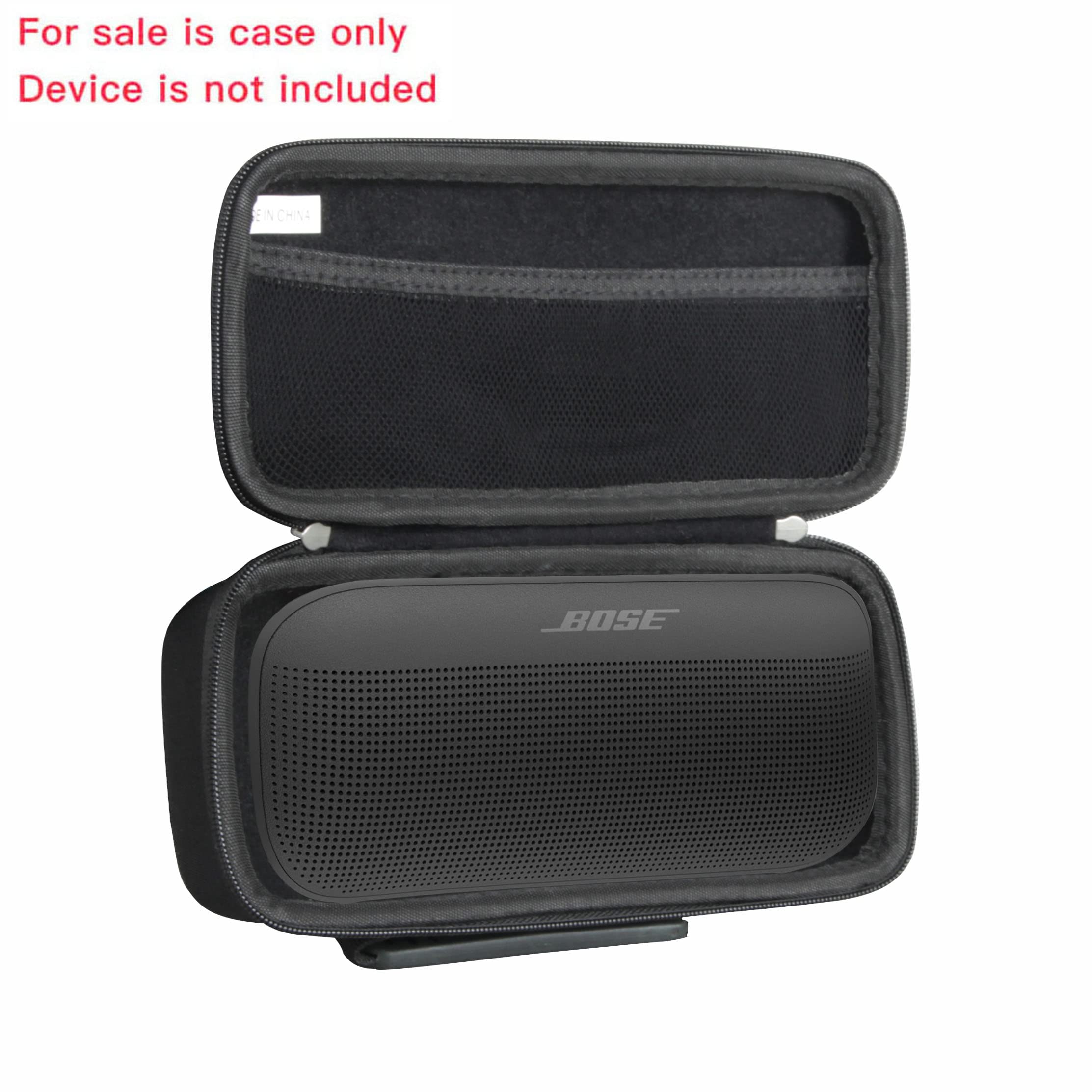 Hermitshell Hermitshell Hard Travel Case for Bose SoundLink Flex 2nd Gen Bluetooth Speaker Black - View 2 of 6