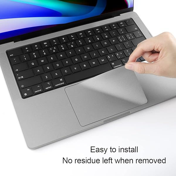 Batianda Batianda Palm Rest Cover Laptop Skin Protector for 2021 MacBook Pro 16 Inch Model A2485 M1 Pro M1 Max Full Body Palm Guard Space Grey - View 6 of 9