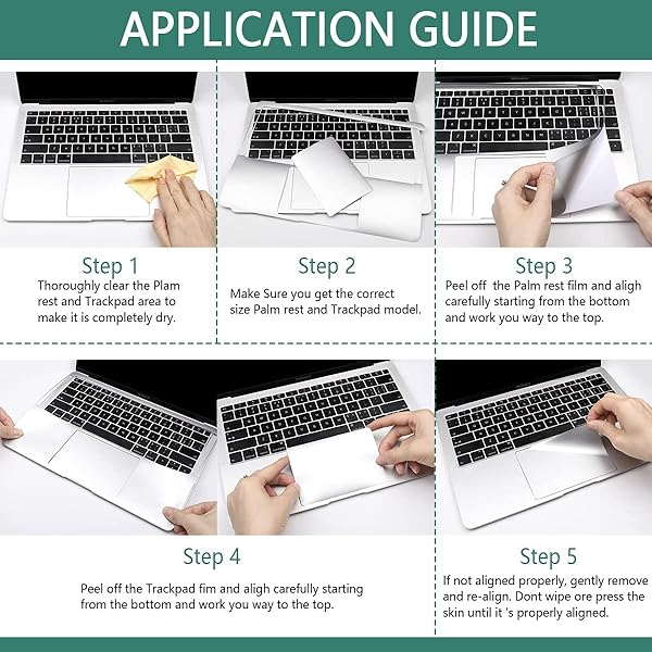 Batianda Batianda Palm Rest Cover Laptop Skin Protector for 2021 MacBook Pro 16 Inch Model A2485 M1 Pro M1 Max Full Body Palm Guard Space Grey - View 9 of 9