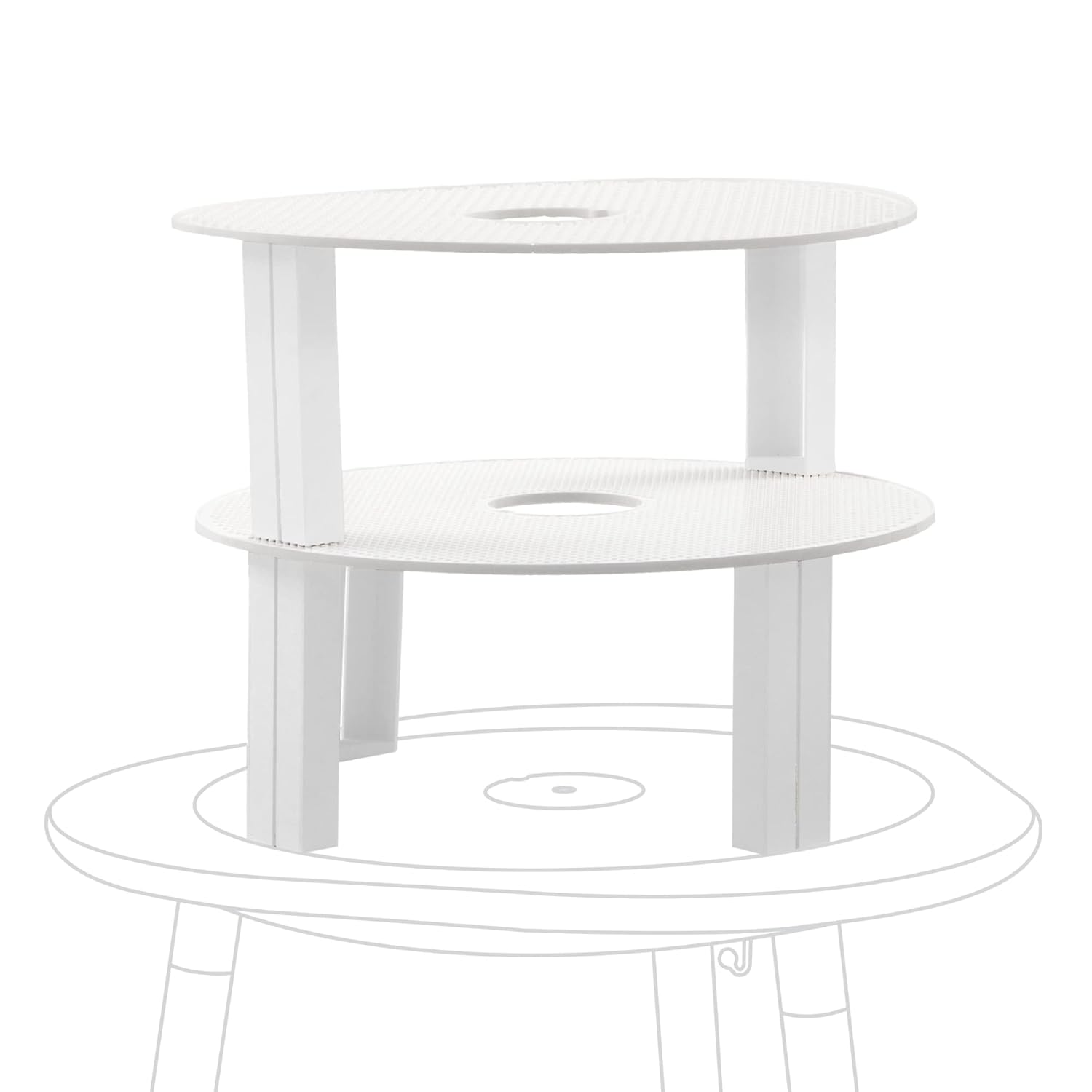 Stokke Stokke MuTable Bricks Tower with Double-Sided Bases and Pillars Compatible with Lego Classic and Duplo for Kids Ages 3 and Up