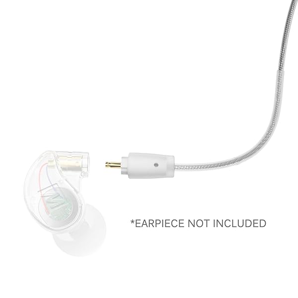 MEE audio Buy MEE Audio Replacement Short Stereo Cable for M6 PRO, M6 VR & MX PRO In-Ear Monitors - Fast Shipping! - View 6 of 6