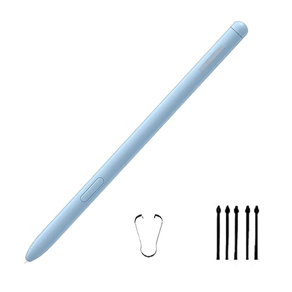 Galaxy Tab S6 Lite Pen Replacement for Samsung Galaxy Tab S6 Lite S Pen Stylus Pen Replacement +Free 5 Tips Light Blue