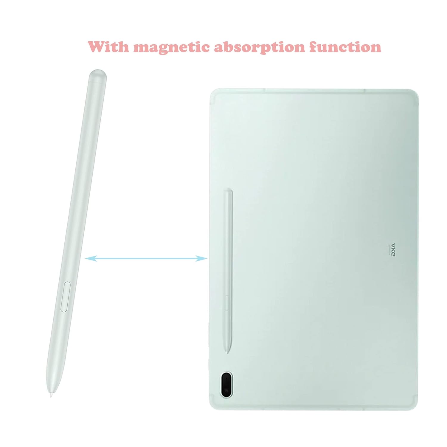 Alovexiong Tab S7 FE Pen Replacement for Samsung Galaxy Tab S7 FE Stylus S Pen Mystic Green with Tips Nibs Compatible SM-T730 SM-T733 SM-T736B - View 2 of 6