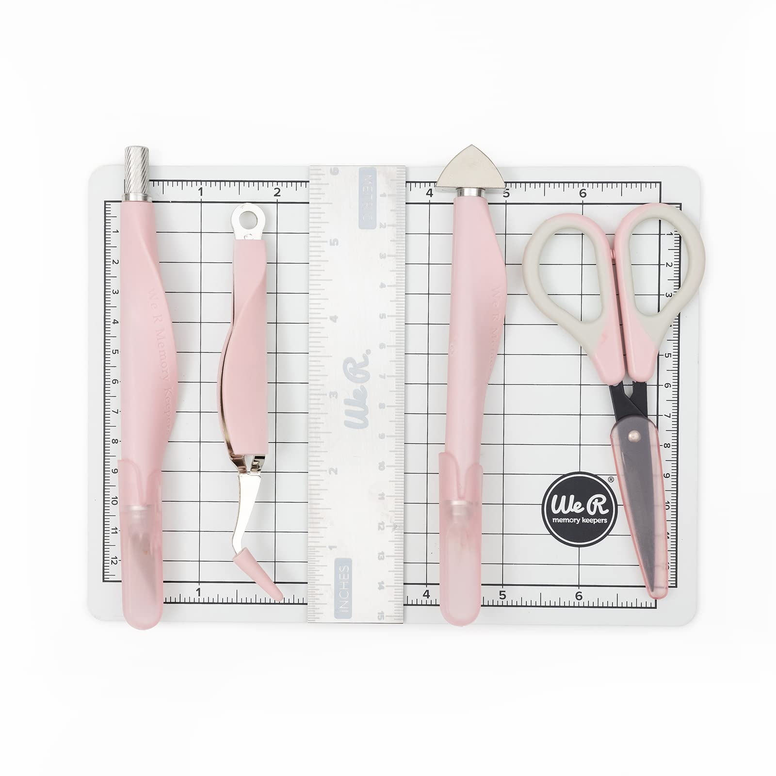 Shop We R Memory Keepers Mini Tool Kit Pink: Essential Tools for Scrapbooking, Card Making & DIY Crafts