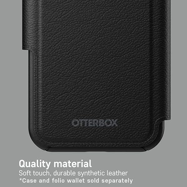 OtterBox OtterBox Detachable Folio Wallet Case for MagSafe iPhone 12 Pro Max and 13 Pro Max Shadow Black - View 8 of 8