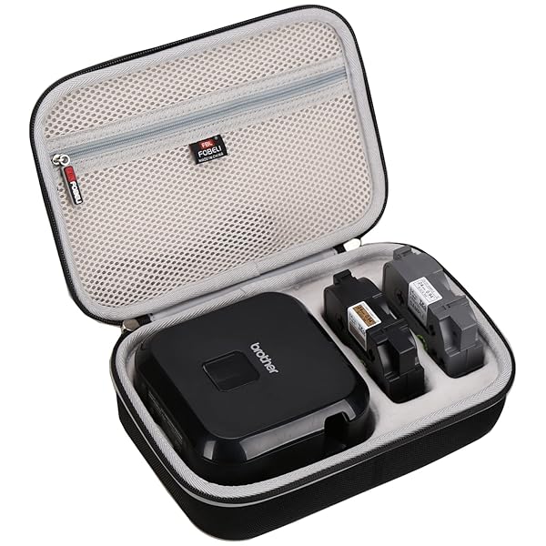 FBLFOBELI Hard Storage Case for Brother P-Touch Cube Plus PT-P710BT - Travel Case for Wireless Label Maker