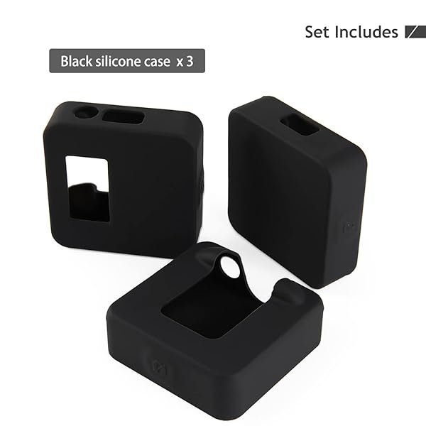 Frgyee Silicone Protect Case for RODE Wireless GO I & II Microphones - Durable Cover for Ultimate Protection (Black) - View 8 of 8