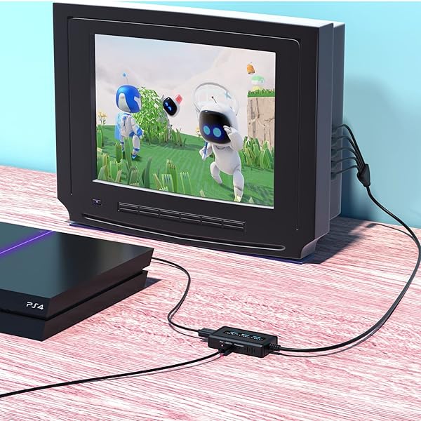 Bcrokory HDMI to Component Converter 1080P Scaler for Old TVs YPbPr High Quality Video Adapter - View 9 of 9