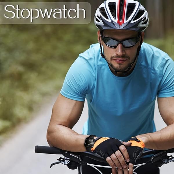 CHISHUNG CHISHUNG Mens Boys Waterproof Diving Watch 10 ATM 100m Digital Sports Chronograph Stopwatch Dual Time Zone W23-CUS-BK - View 4 of 10