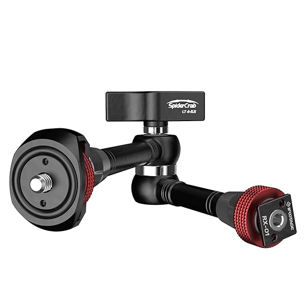 IFOOTAGE IFOOTAGE 9.5 Inches Adjustable Magic Arm with Shoe Mount and 1/4 Inch Tripod Screw for LCD Monitors and LED Lights