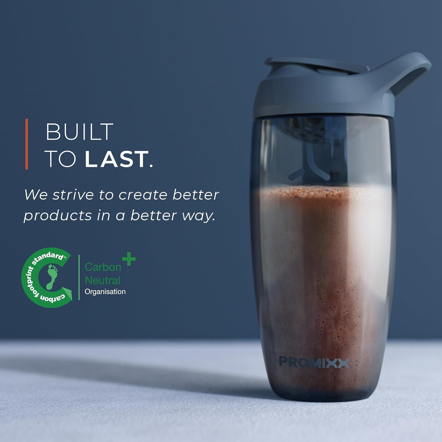 Promixx Promixx PURSUIT Protein Shaker Bottle Premium Sports Shaker for Easy Clean Durable Protein Mixes and Supplement Shakes - View 8 of 9