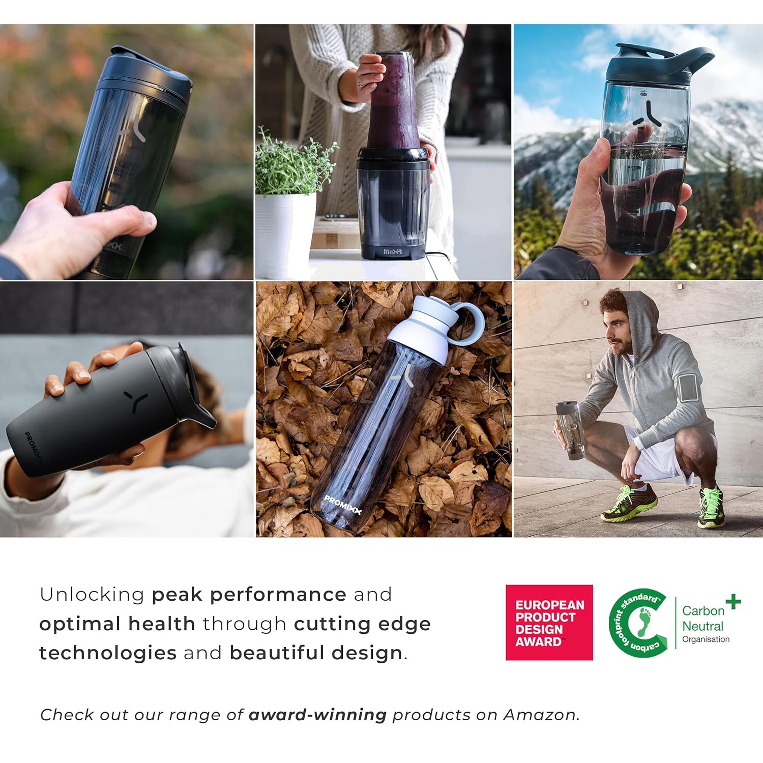 Promixx Promixx PURSUIT Protein Shaker Bottle Premium Sports Shaker for Easy Clean Durable Protein Mixes and Supplement Shakes - View 9 of 9