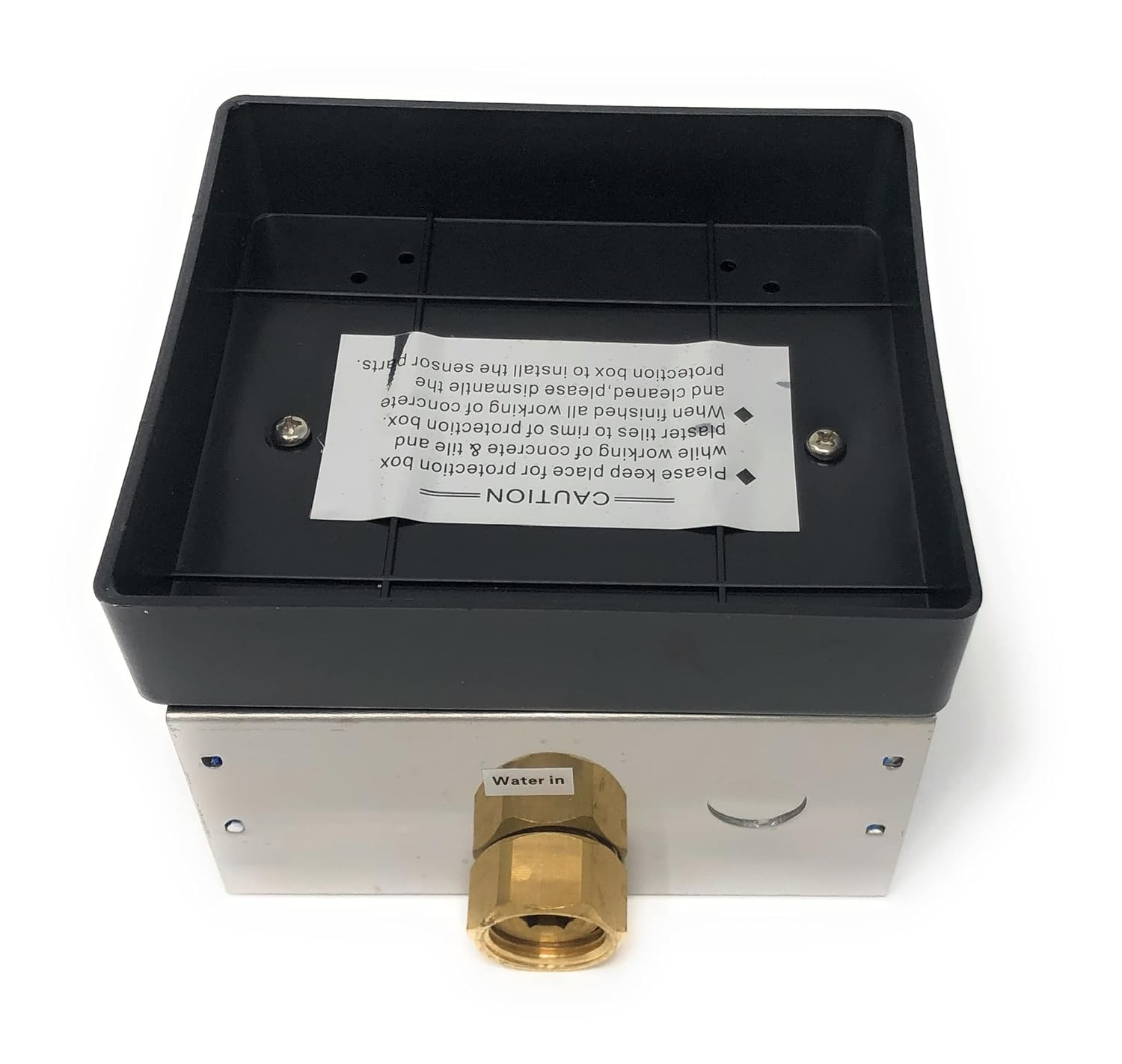 Cascada Showers Cascada Concealed Sensor Urinal Flush Valve with Push Button for Efficient Water Management - View 8 of 8