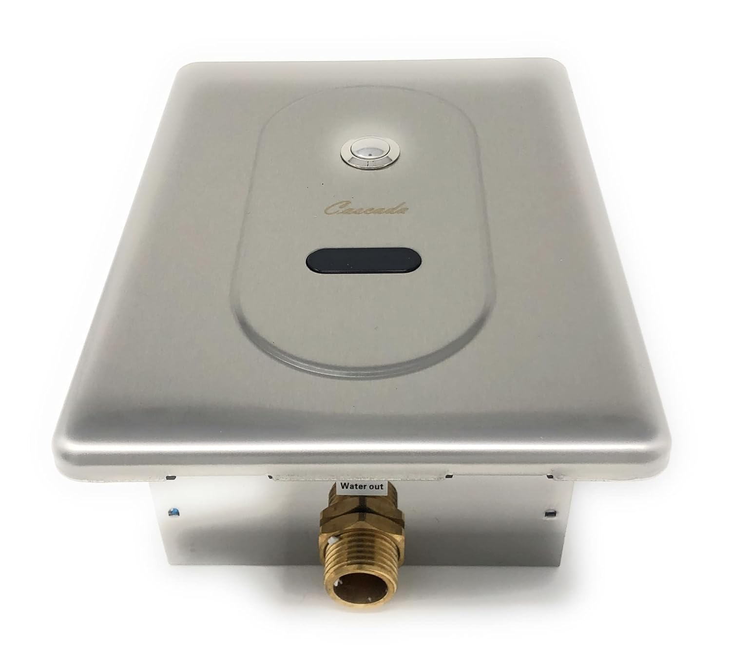 Cascada Showers Cascada Concealed Sensor Urinal Flush Valve with Push Button for Efficient Water Management