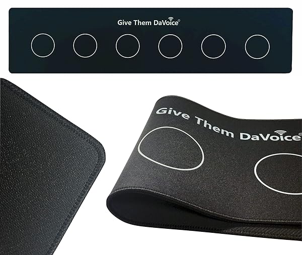 DaVoice DaVoice Dog Button Mat: 6 Placements for Effective Dog Communication & Training