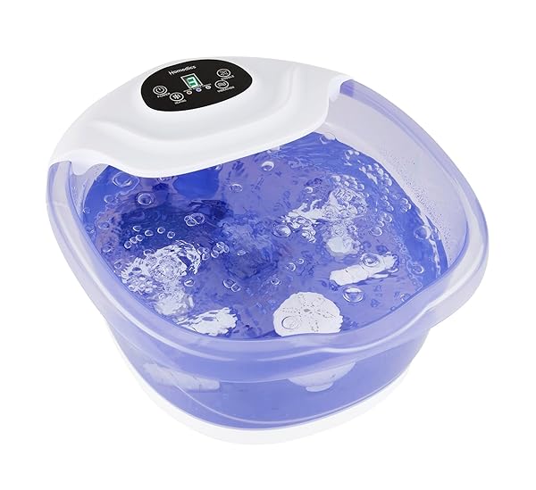 Homedics HoMedics Salt-N-Soak Footbath: Heated Massage, Soaking Salt Kit & LED Display for Ultimate Relaxation