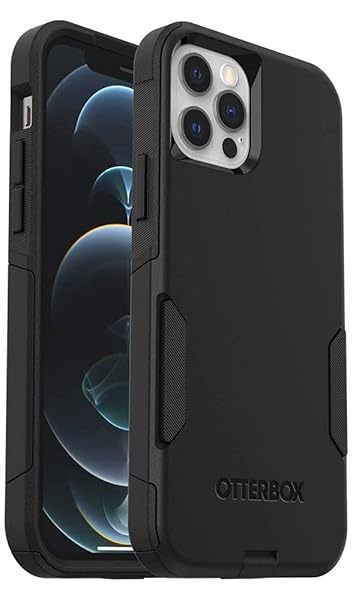OtterBox OtterBox Commuter Series Case for iPhone 12 and iPhone 12 Pro Black Non-Retail Packaging