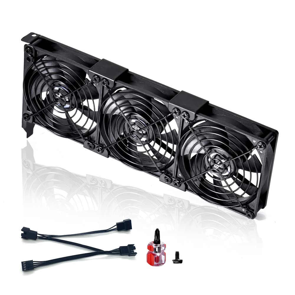 SCCCF SCCCF Dual 90mm Graphics Card Fans PCI Slot Video Card Cooler for Enhanced Cooling Performance