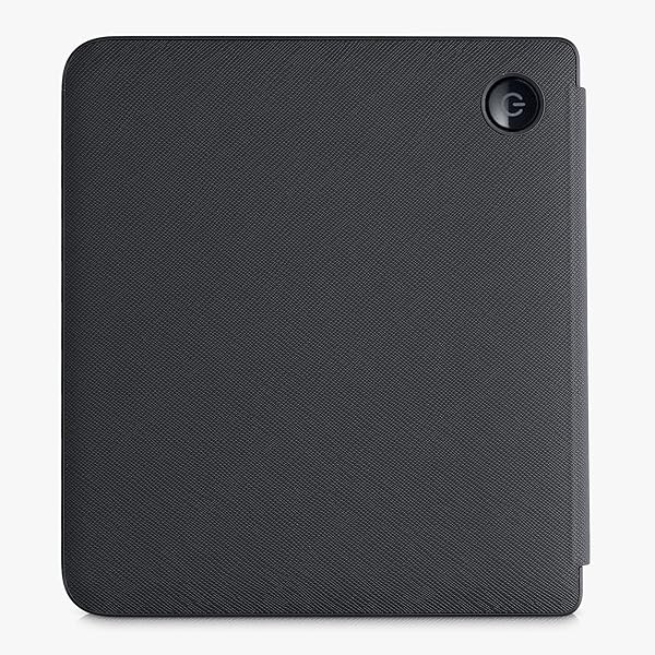 kwmobile KWMobile Origami Case for Kobo Libra 2 - Slim PU Leather Cover with Stand in Black - View 5 of 11