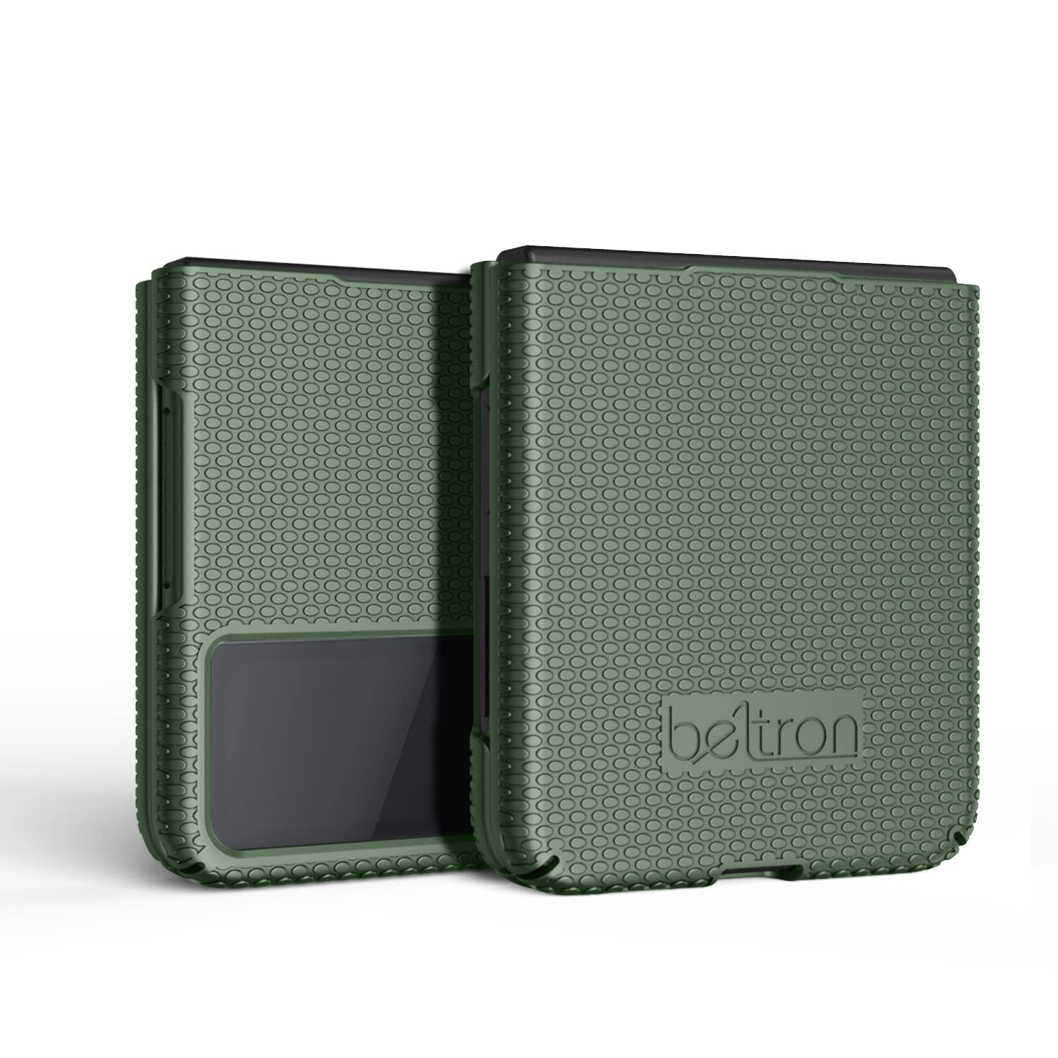 BELTRON Slim Fit Tough Case for Samsung Galaxy Z Flip 3 5G Hard Shell Cover Green 2021 Model - View 6 of 9