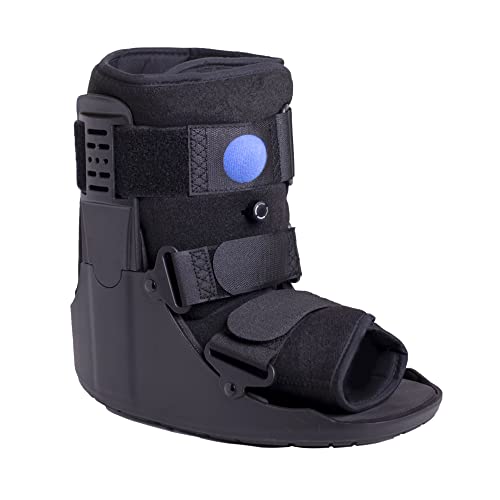 Brace Direct Brace Direct Short Air Walker Cam Fracture Boot for Ankle Foot Fracture Sprained Ankle Injury Protection Stabilization